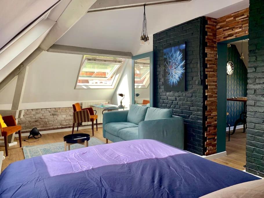 Atypique Style Loft Daire Phalempin Dış mekan fotoğraf